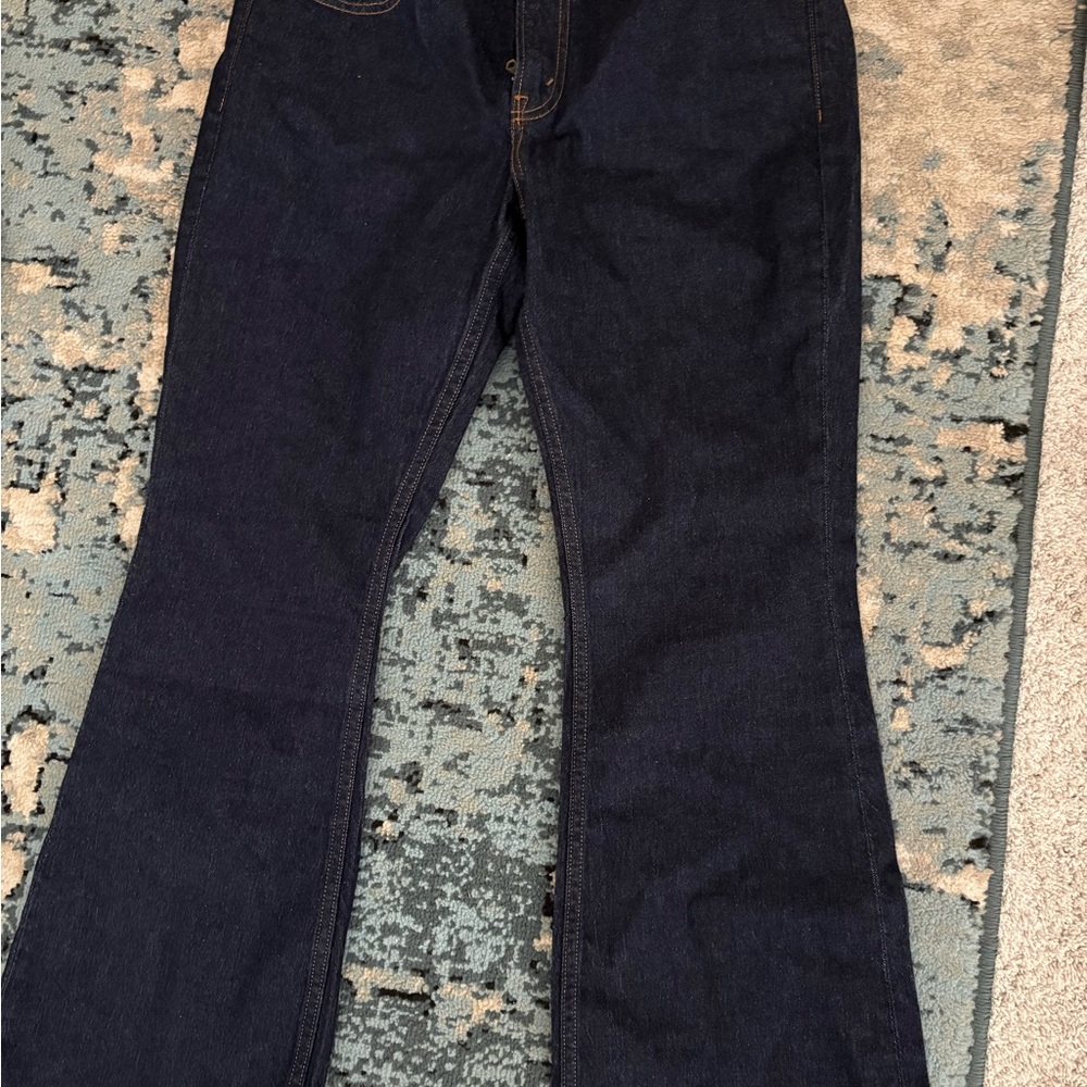 Abercrombie & Fitch Dark Wash Jeans - Boot Cut Size 6 - Picture 9 of 9